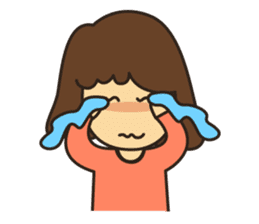 Noo Miki cute girl sticker #6153300