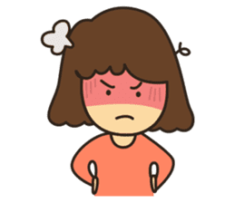 Noo Miki cute girl sticker #6153304