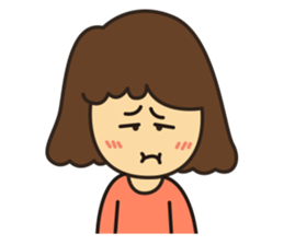 Noo Miki cute girl sticker #6153318