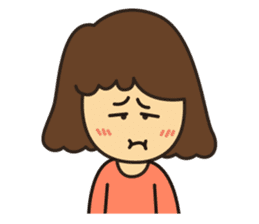 Noo Miki cute girl sticker #6153318