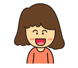 Noo Miki cute girl sticker #6153322