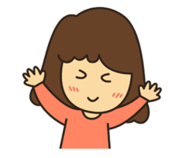 Noo Miki cute girl sticker #6153335