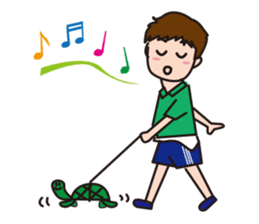 A Japanese boy sticker #6153336