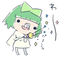 Tissue-chan&Koyori-chan.2 by peco sticker #6153581