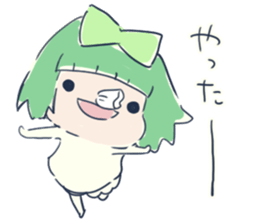 Tissue-chan&Koyori-chan.2 by peco sticker #6153582