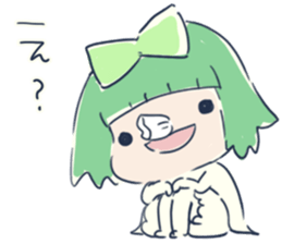 Tissue-chan&Koyori-chan.2 by peco sticker #6153584