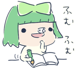 Tissue-chan&Koyori-chan.2 by peco sticker #6153587