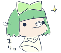 Tissue-chan&Koyori-chan.2 by peco sticker #6153592