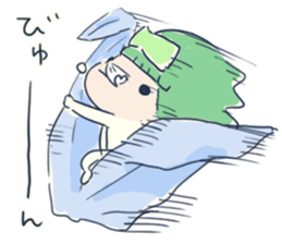 Tissue-chan&Koyori-chan.2 by peco sticker #6153594