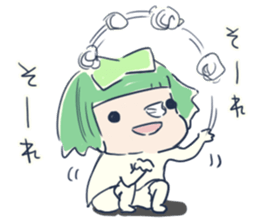 Tissue-chan&Koyori-chan.2 by peco sticker #6153603