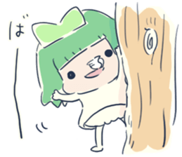 Tissue-chan&Koyori-chan.2 by peco sticker #6153614