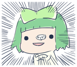 Tissue-chan&Koyori-chan.2 by peco sticker #6153615