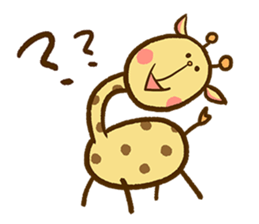 I giraffe. sticker #6153953