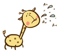 I giraffe. sticker #6153960