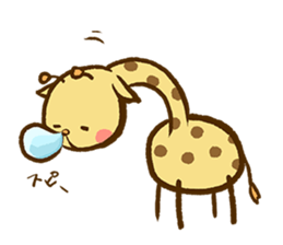 I giraffe. sticker #6153966