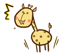 I giraffe. sticker #6153967