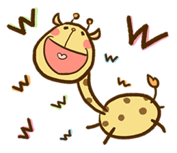 I giraffe. sticker #6153972