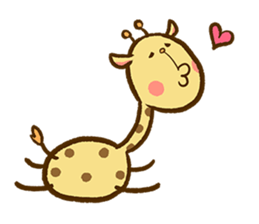 I giraffe. sticker #6153973