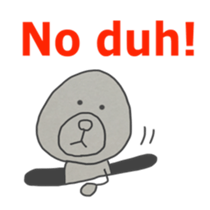 serious look (English edition sticker #6153980