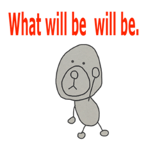 serious look (English edition sticker #6153987