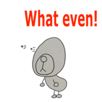 serious look (English edition sticker #6153991