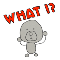 serious look (English edition sticker #6154002