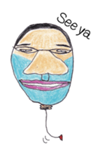 Pure hearted Man , Mr.Tossan sticker #6154255