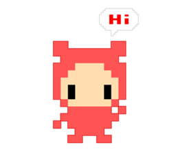 Pixel Boy sticker #6154456