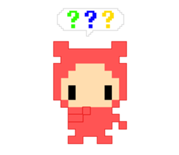 Pixel Boy sticker #6154465