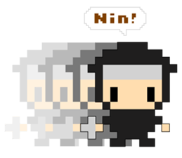 Pixel Boy sticker #6154470