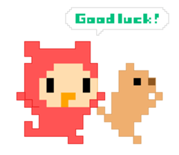 Pixel Boy sticker #6154471