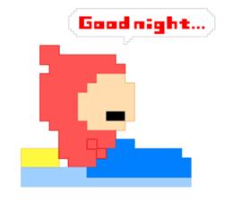 Pixel Boy sticker #6154475