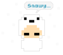 Pixel Boy sticker #6154477