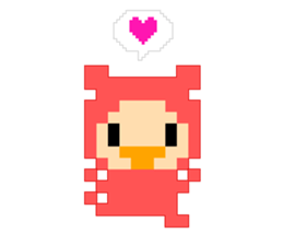 Pixel Boy sticker #6154482