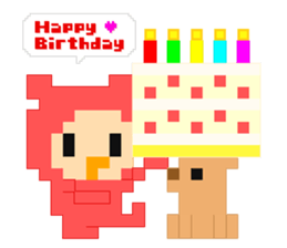 Pixel Boy sticker #6154487