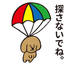 hachi_toypoodle sticker #6155142