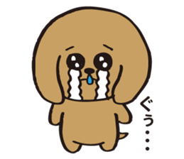 hachi_toypoodle sticker #6155153