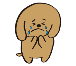 hachi_toypoodle sticker #6155154