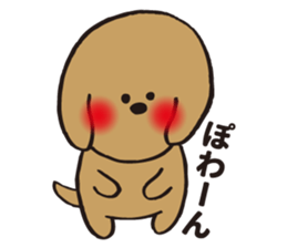 hachi_toypoodle sticker #6155163