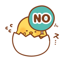 Life of the person of chick sticker #6155277