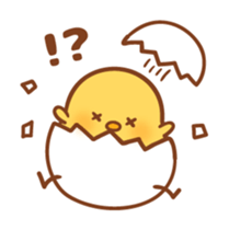 Life of the person of chick sticker #6155291