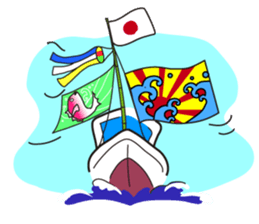 Fish&fisherman2 sticker #6155506