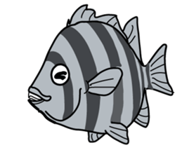 Fish&fisherman2 sticker #6155517