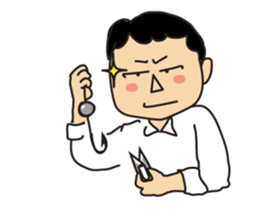 Fish&fisherman2 sticker #6155519