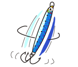 Fish&fisherman2 sticker #6155523