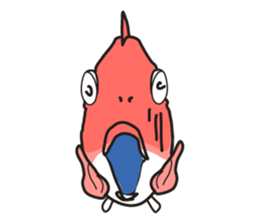 Fish&fisherman2 sticker #6155526