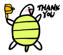 Tortoise and hare sticker #6155541