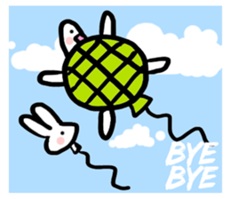 Tortoise and hare sticker #6155542