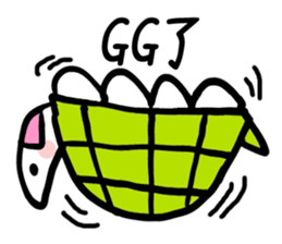 Tortoise and hare sticker #6155553