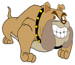 Hustle Bulldog sticker #6155576